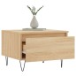 vidaXL Mesa de centro madera de ingeniería roble Sonoma 50x46x35 cm vidaXL Mesa de centro madera de ingeniería roble Sonoma 50x46x35 cm