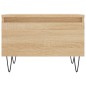 vidaXL Mesa de centro madera de ingeniería roble Sonoma 50x46x35 cm vidaXL Mesa de centro madera de ingeniería roble Sonoma 50x46x35 cm