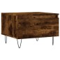vidaXL Mesa de centro madera de ingeniería roble ahumado 50x46x35 cm vidaXL Mesa de centro madera de ingeniería roble ahumado 50x46x35 cm