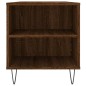 vidaXL Mesa de centro madera de ingeniería marrón roble 102x44,5x50 cm