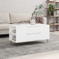 vidaXL Mesa de centro madera de ingeniería blanco 102x44,5x50 cm vidaXL Mesa de centro madera de ingeniería blanco 102x44,5x50 cm