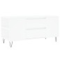 vidaXL Mesa de centro madera de ingeniería blanco 102x44,5x50 cm vidaXL Mesa de centro madera de ingeniería blanco 102x44,5x50 cm