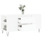 vidaXL Mesa de centro madera de ingeniería blanco 102x44,5x50 cm vidaXL Mesa de centro madera de ingeniería blanco 102x44,5x50 cm