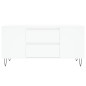 vidaXL Mesa de centro madera de ingeniería blanco 102x44,5x50 cm vidaXL Mesa de centro madera de ingeniería blanco 102x44,5x50 cm