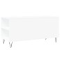 vidaXL Mesa de centro madera de ingeniería blanco 102x44,5x50 cm vidaXL Mesa de centro madera de ingeniería blanco 102x44,5x50 cm