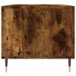 vidaXL Mesa de centro madera contrachapada roble ahumado 90x49x45 cm vidaXL Mesa de centro madera contrachapada roble ahumado 90x49x45 cm