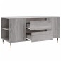 vidaXL Mesa de centro madera de ingeniería gris Sonoma 102x44,5x50 cm vidaXL Mesa de centro madera de ingeniería gris Sonoma 102x44,5x50 cm