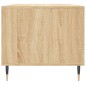 vidaXL Mesa de centro madera contrachapada roble Sonoma 90x49x45 cm vidaXL Mesa de centro madera contrachapada roble Sonoma 90x49x45 cm
