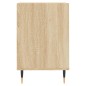 vidaXL Mueble para TV madera contrachapada roble Sonoma 100x35x55 cm