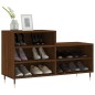 vidaXL Mueble zapatero madera contrachapada roble marrón 102x36x60 cm vidaXL Mueble zapatero madera contrachapada roble marrón 102x36x60 cm