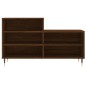 vidaXL Mueble zapatero madera contrachapada roble marrón 102x36x60 cm vidaXL Mueble zapatero madera contrachapada roble marrón 102x36x60 cm