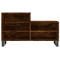 vidaXL Mueble zapatero madera contrachapada roble ahumado 102x36x60 cm vidaXL Mueble zapatero madera contrachapada roble ahumado 102x36x60 cm