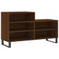 vidaXL Mueble zapatero madera contrachapada roble marrón 102x36x60 cm vidaXL Mueble zapatero madera contrachapada roble marrón 102x36x60 cm