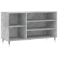 vidaXL Mueble zapatero madera contrachapada gris hormigón 102x36x60 cm vidaXL Mueble zapatero madera contrachapada gris hormigón 102x36x60 cm