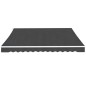 vidaXL Toldo plegable de operación manual 350 cm antracita vidaXL Toldo plegable de operación manual 350 cm antracita