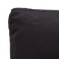 vidaXL Sofá de jardín 2 plazas y cojines ratán sintético negro 124 cm vidaXL Sofá de jardín 2 plazas y cojines ratán sintético negro 124 cm