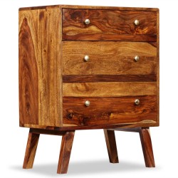 vidaXL Armario auxiliar de madera maciza de sheesham 60x35x76 cm