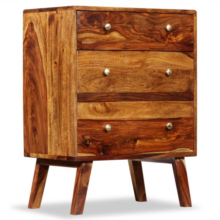 vidaXL Armario auxiliar de madera maciza de sheesham 60x35x76 cm