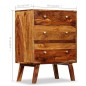 vidaXL Armario auxiliar de madera maciza de sheesham 60x35x76 cm vidaXL Armario auxiliar de madera maciza de sheesham 60x35x76 cm