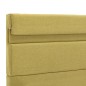 vidaXL Estructura de cama con LED tela verde 90x200 cm vidaXL Estructura de cama con LED tela verde 90x200 cm
