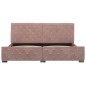 vidaXL Estructura de cama de terciopelo rosa 180x200 cm vidaXL Estructura de cama de terciopelo rosa 180x200 cm