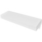 vidaXL Estantes de pared flotantes con cajones 2 uds blanco 80 cm vidaXL Estantes de pared flotantes con cajones 2 uds blanco 80 cm