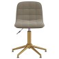 vidaXL Sillas de comedor giratorias 2 uds de terciopelo gris claro vidaXL Sillas de comedor giratorias 2 uds de terciopelo gris claro