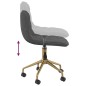 vidaXL Sillas de comedor giratorias 2 unidades terciopelo gris oscuro vidaXL Sillas de comedor giratorias 2 unidades terciopelo gris oscuro