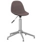 vidaXL Sillas de comedor giratorias 2 unidades tela gris taupe vidaXL Sillas de comedor giratorias 2 unidades tela gris taupe