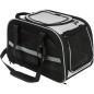 TRIXIE Casa y bolso trasportín para mascotas Valery negro y gris TRIXIE Casa y bolso trasportín para mascotas Valery negro y gris