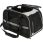 TRIXIE Casa y bolso trasportín para mascotas Valery negro y gris TRIXIE Casa y bolso trasportín para mascotas Valery negro y gris