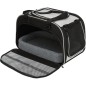TRIXIE Casa y bolso trasportín para mascotas Valery negro y gris TRIXIE Casa y bolso trasportín para mascotas Valery negro y gris