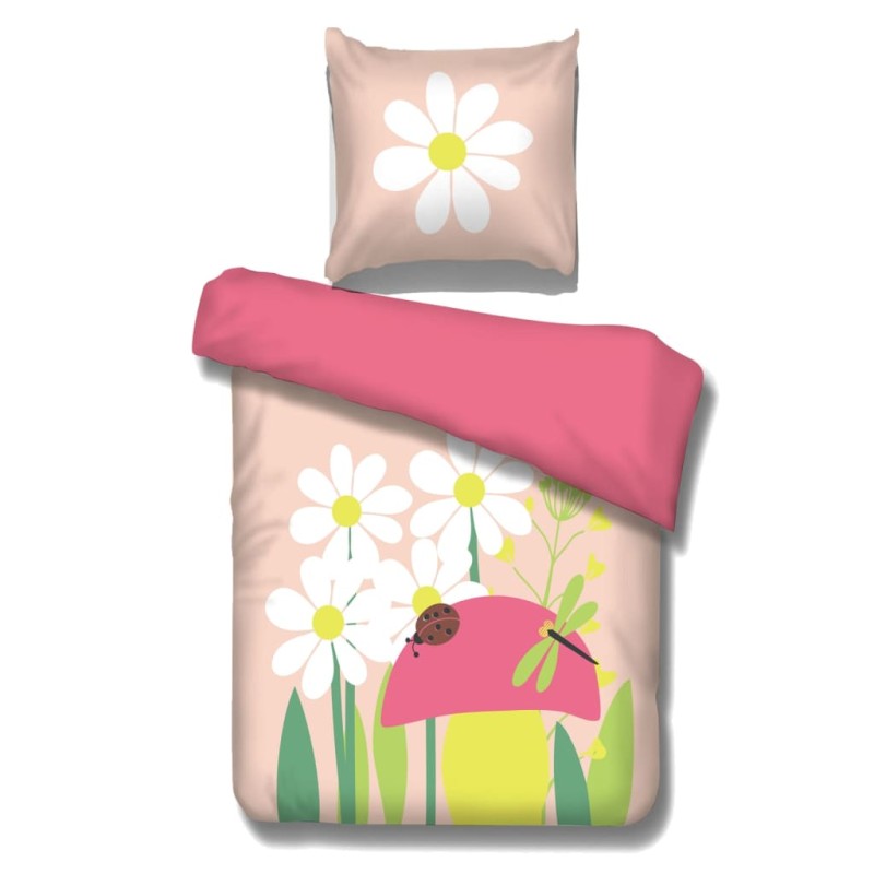 Vipack Juego de funda de cama primaveral algodón 195x85 cm Vipack Juego de funda de cama primaveral algodón 195x85 cm