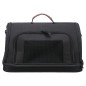 TRIXIE Bolso para transporte aéreo de perros Gate negro 45x28x25 cm TRIXIE Bolso para transporte aéreo de perros Gate negro 45x28x25 cm