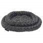 Jack and Vanilla Cesta para mascotas Softy S gris roseta 55x45x7 cm Jack and Vanilla Cesta para mascotas Softy S gris roseta 55x45x7 cm