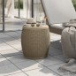 vidaXL Caja de almacenaje de jardín 4 en 1 polipropileno marrón claro vidaXL Caja de almacenaje de jardín 4 en 1 polipropileno marrón claro