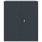 vidaXL Armario archivador de acero gris antracita 90x40x105 cm