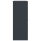 vidaXL Armario archivador de acero gris antracita 90x40x105 cm