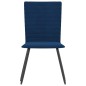 vidaXL Sillas de comedor 2 unidades terciopelo azul vidaXL Sillas de comedor 2 unidades terciopelo azul