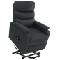 vidaXL Sillón de masaje elevable tela gris oscuro vidaXL Sillón de masaje elevable tela gris oscuro