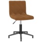 vidaXL Sillas de comedor giratorias 2 unidades terciopelo marrón vidaXL Sillas de comedor giratorias 2 unidades terciopelo marrón