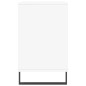 vidaXL Mueble zapatero madera contrachapada blanco brillo 102x36x60 cm vidaXL Mueble zapatero madera contrachapada blanco brillo 102x36x60 cm