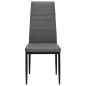 vidaXL Sillas de comedor 2 unidades tela gris claro vidaXL Sillas de comedor 2 unidades tela gris claro