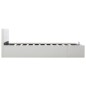 vidaXL Cama canapé hidráulica cuero sintético blanco 140x200 cm vidaXL Cama canapé hidráulica cuero sintético blanco 140x200 cm