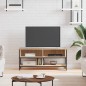 vidaXL Mueble para TV madera contrachapada roble Sonoma 100x35x45 cm vidaXL Mueble para TV madera contrachapada roble Sonoma 100x35x45 cm