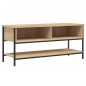 vidaXL Mueble para TV madera contrachapada roble Sonoma 100x35x45 cm vidaXL Mueble para TV madera contrachapada roble Sonoma 100x35x45 cm