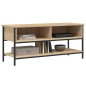 vidaXL Mueble para TV madera contrachapada roble Sonoma 100x35x45 cm vidaXL Mueble para TV madera contrachapada roble Sonoma 100x35x45 cm
