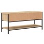 vidaXL Mueble para TV madera contrachapada roble Sonoma 100x35x45 cm vidaXL Mueble para TV madera contrachapada roble Sonoma 100x35x45 cm