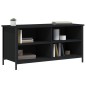 vidaXL Mueble para TV madera contrachapada negro 100x40x50 cm vidaXL Mueble para TV madera contrachapada negro 100x40x50 cm