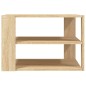 vidaXL Mesa de centro madera de ingeniería roble Sonoma 59,5x59,5x40cm vidaXL Mesa de centro madera de ingeniería roble Sonoma 59,5x59,5x40cm